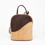 Mochila bicolor em cortiça